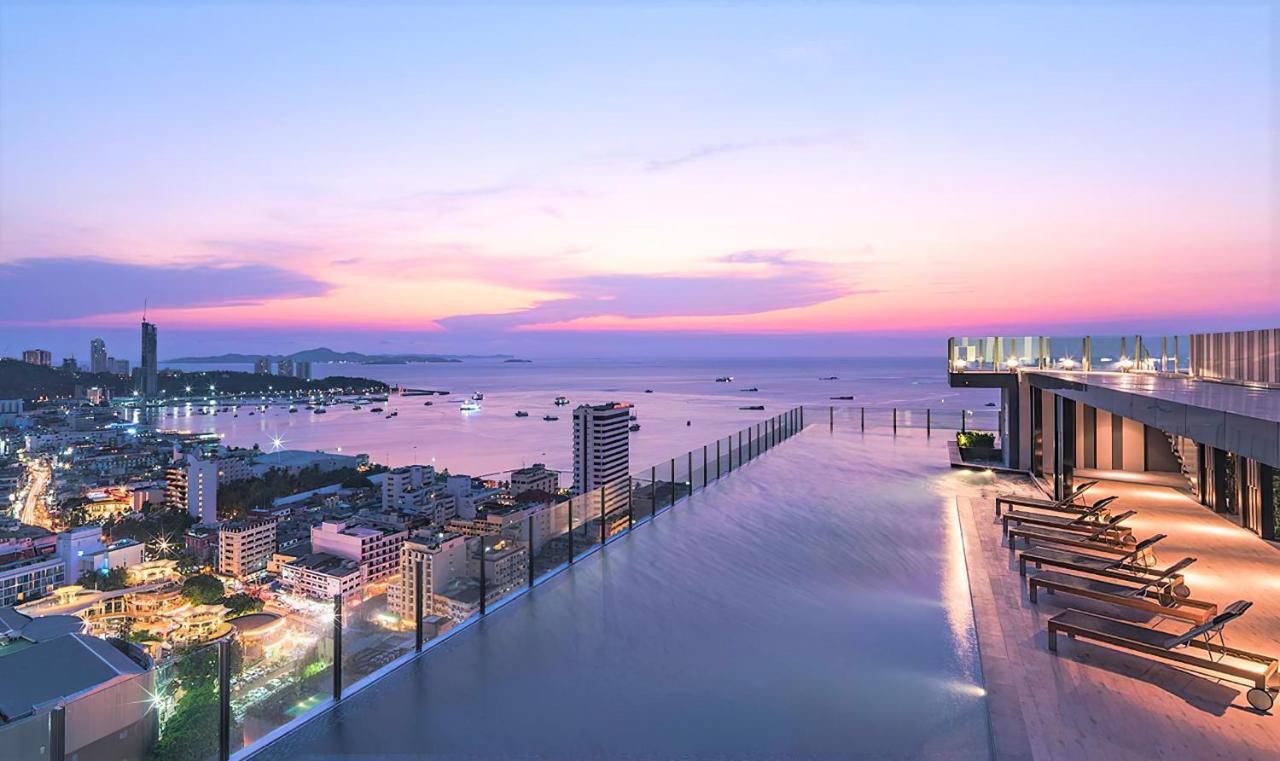 Central Pattaya - Infinity Pool Condo Pattaya View Kültér fotó