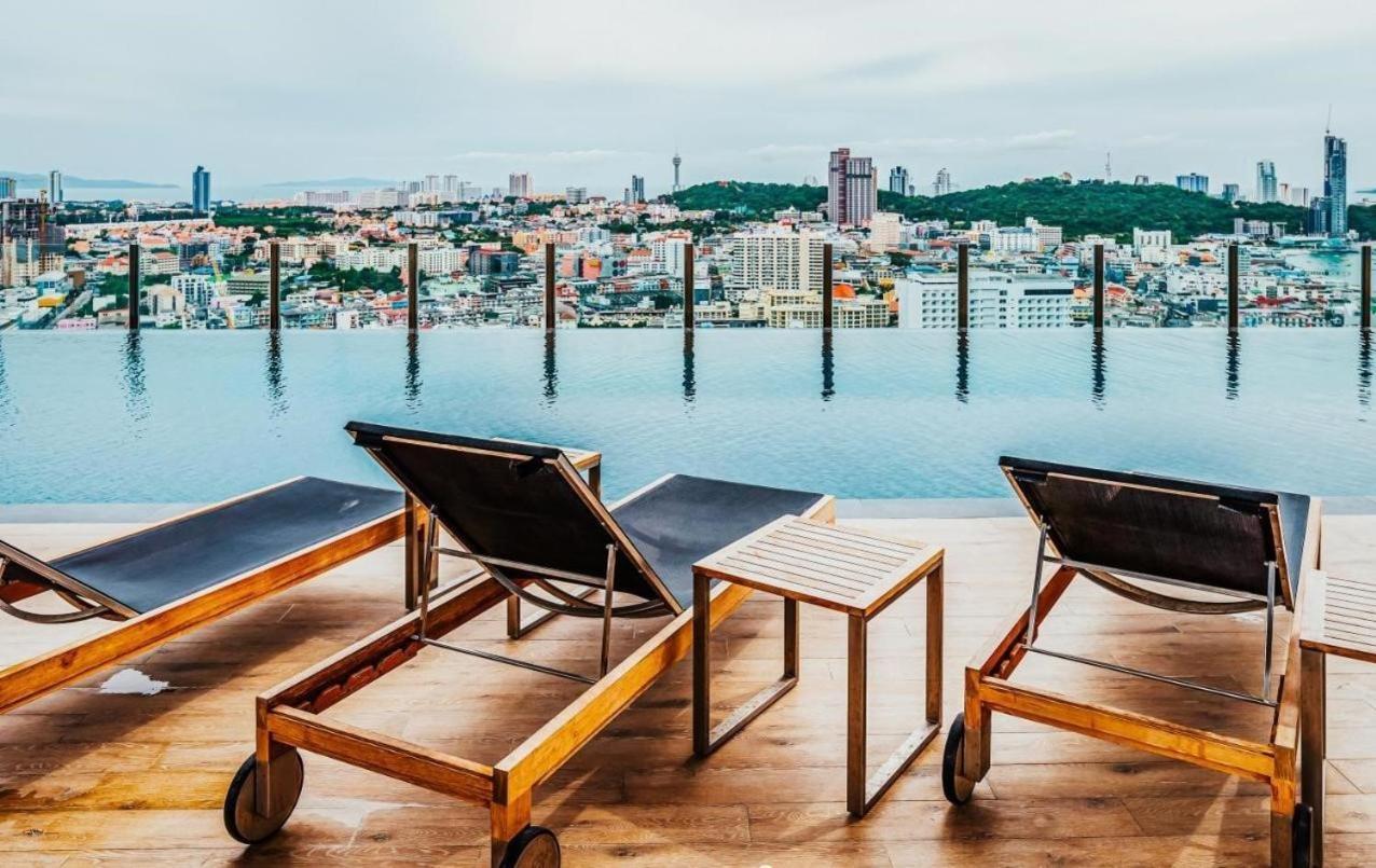 Central Pattaya - Infinity Pool Condo Pattaya View Kültér fotó