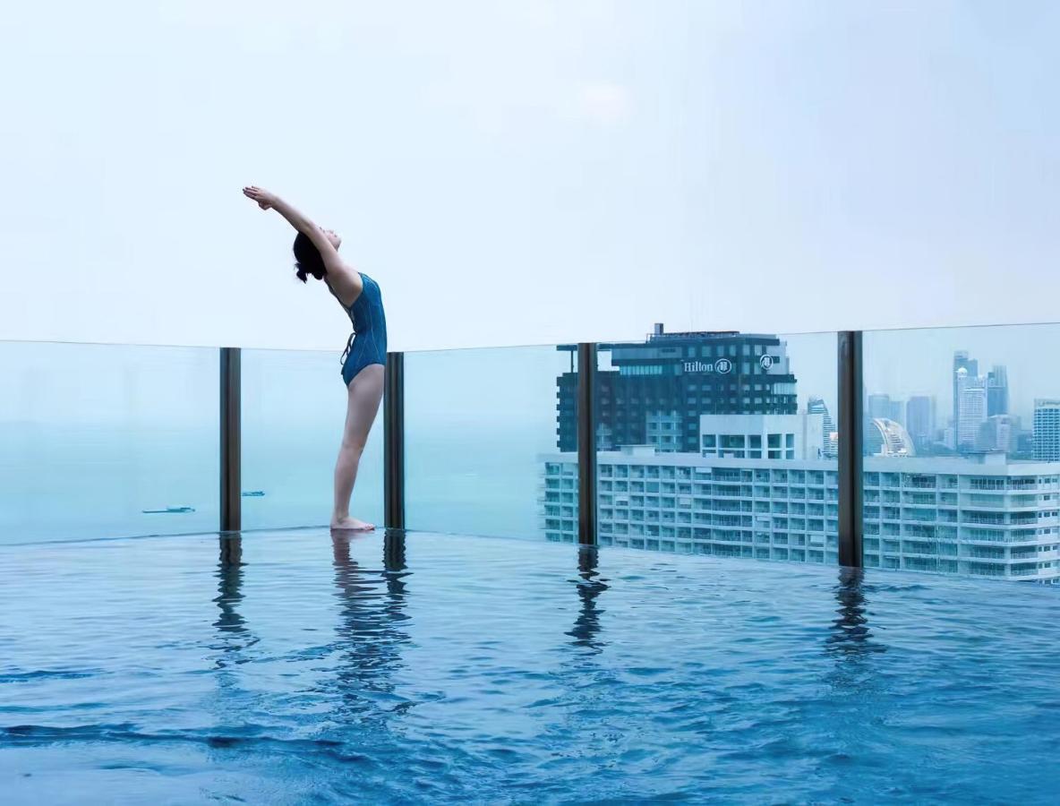 Central Pattaya - Infinity Pool Condo Pattaya View Kültér fotó