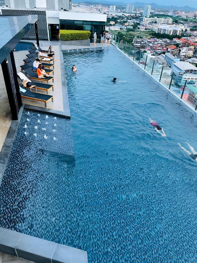 Central Pattaya - Infinity Pool Condo Pattaya View Kültér fotó